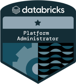 Databricks Platform Administrator accreditation badge